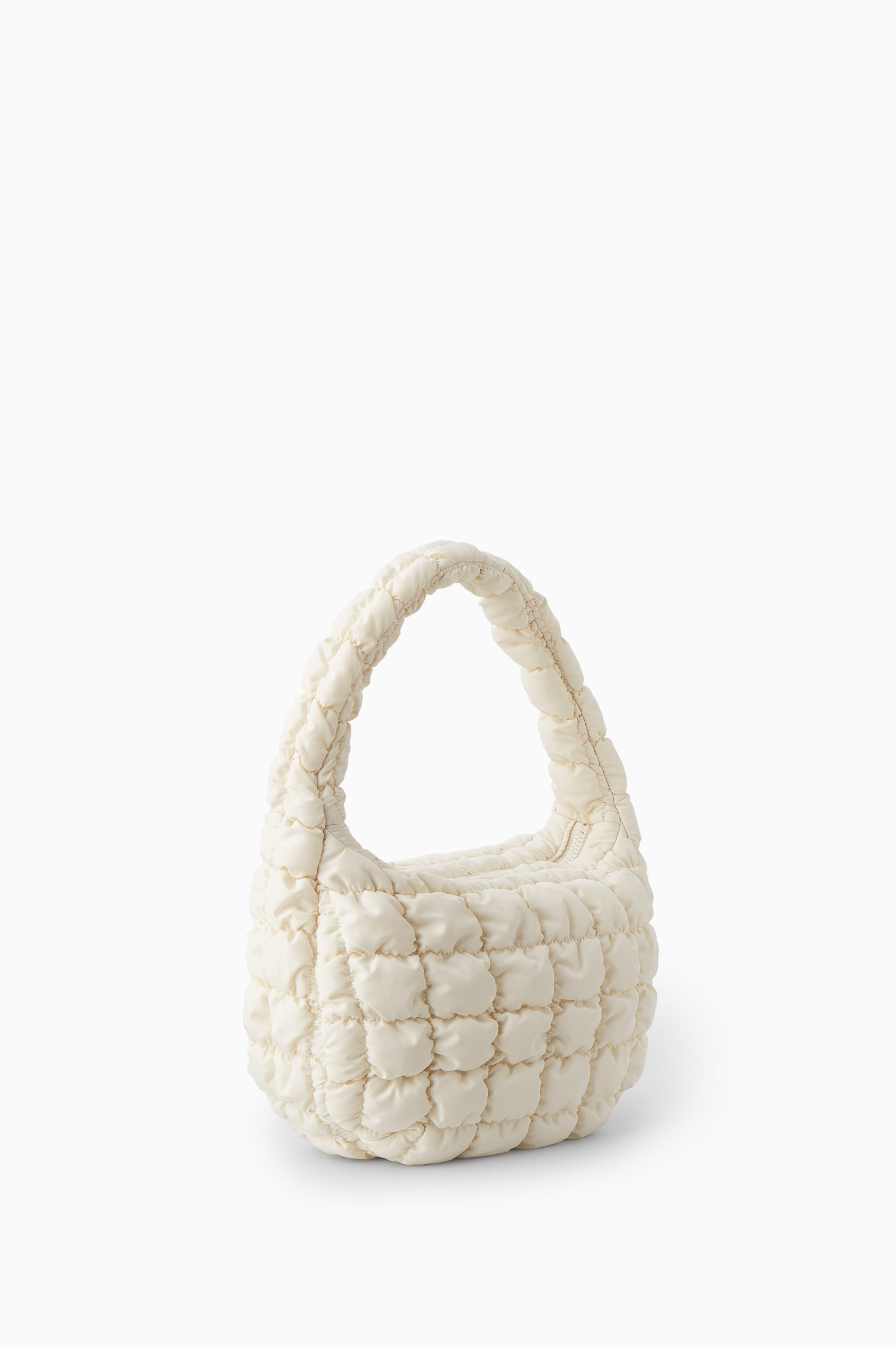 QUILTED MINI BAG - STONE | COS