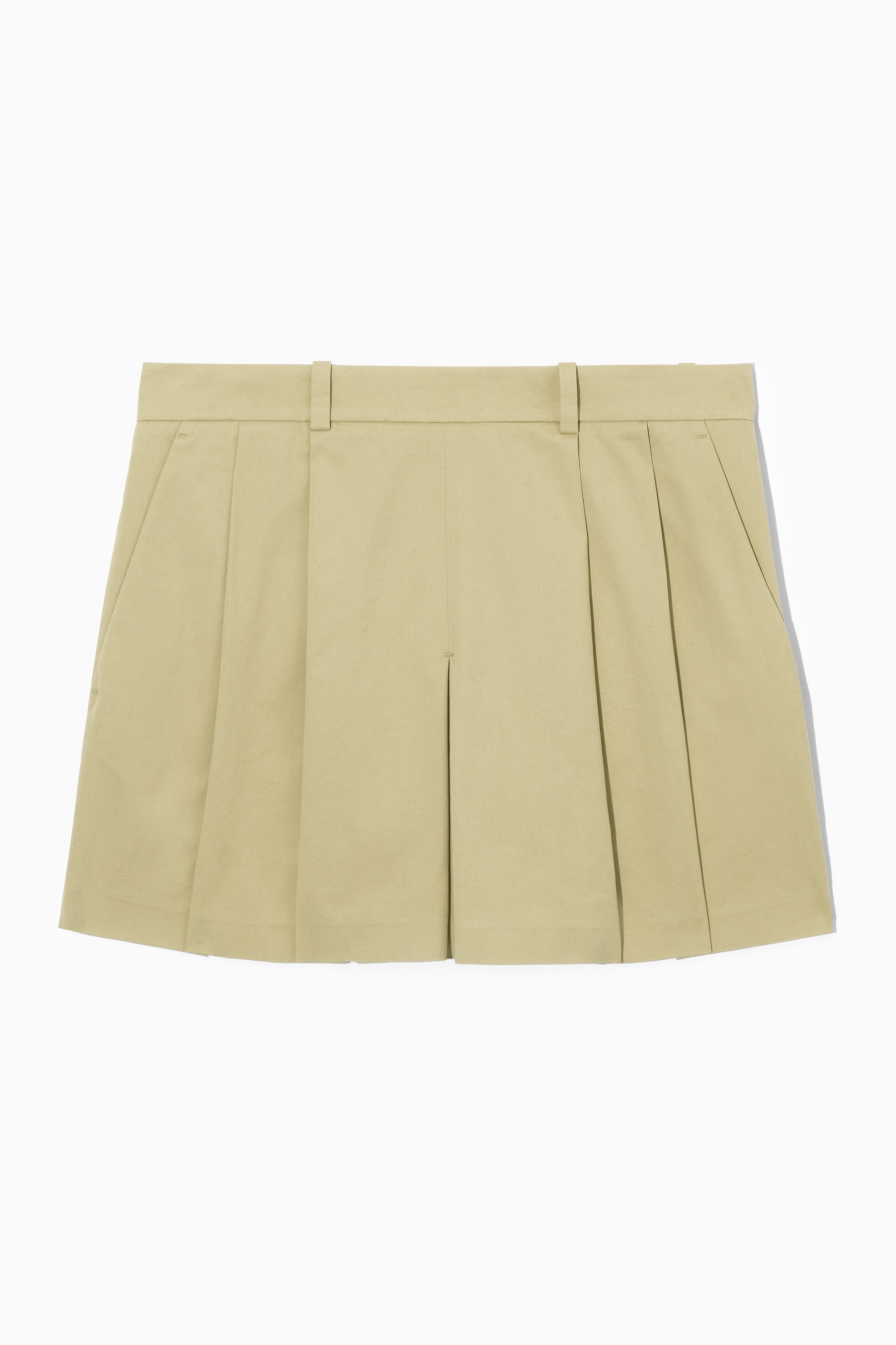 WOOL UTILITY APRON SKIRT