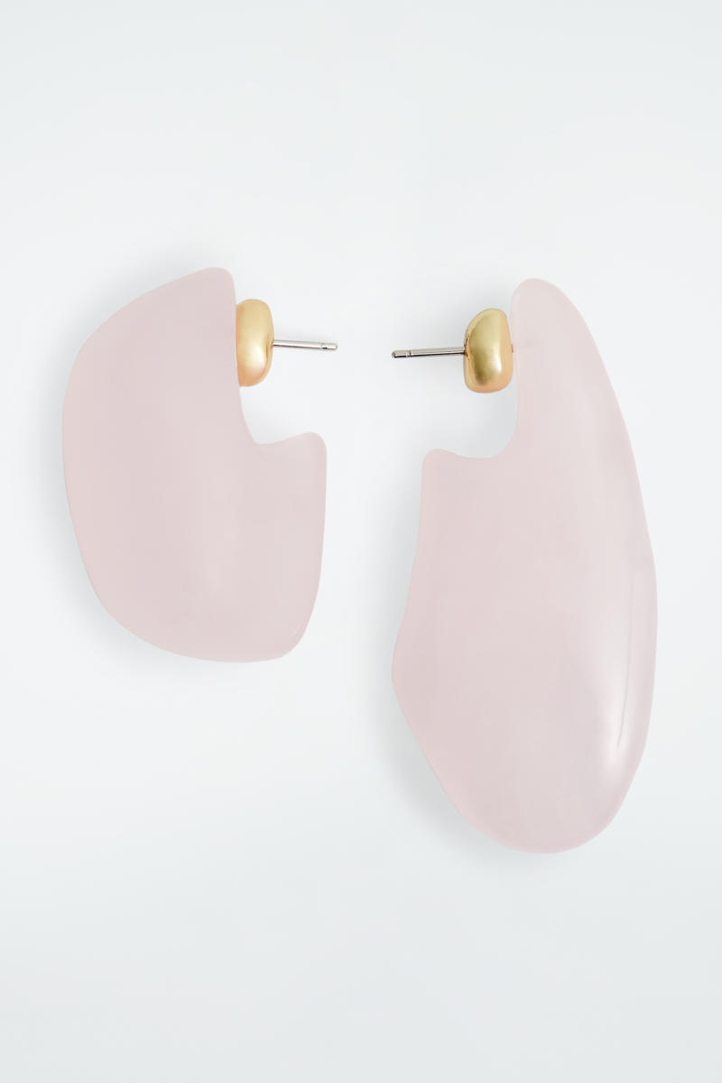Mismatched Pebble Earrings
