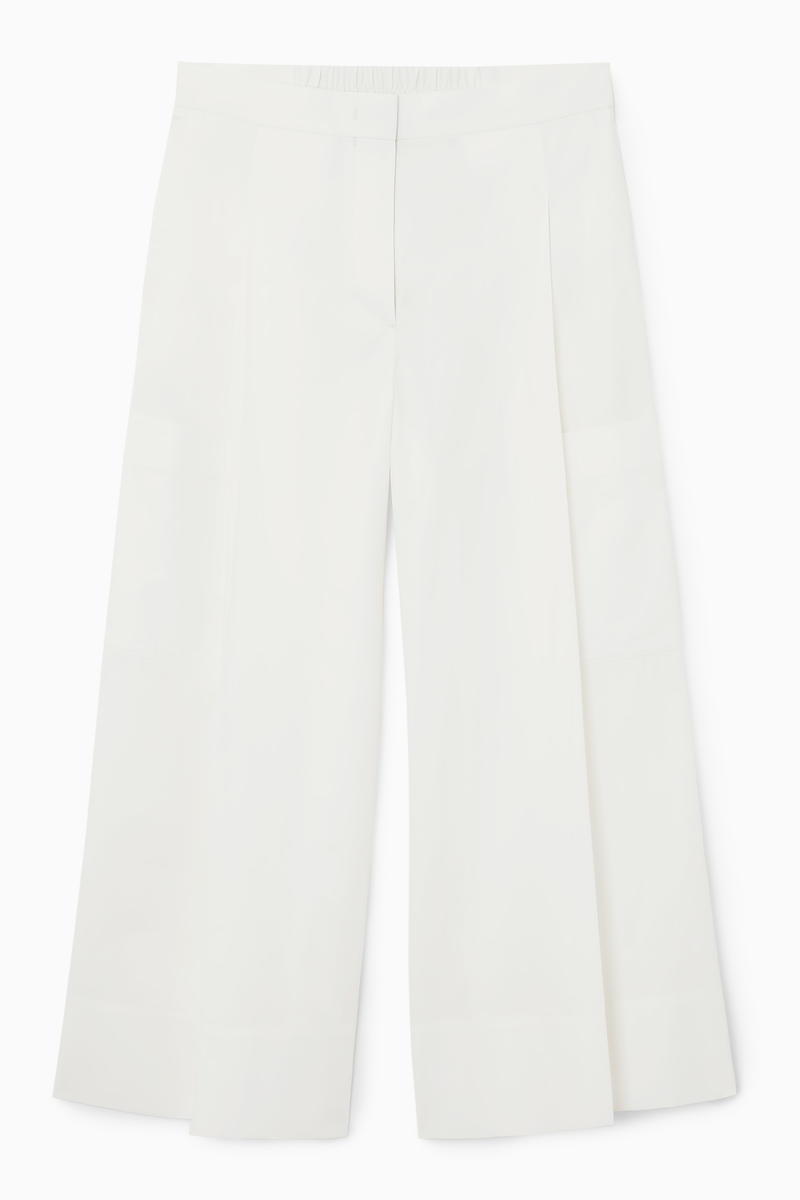 Elasticated Pleated Culottes