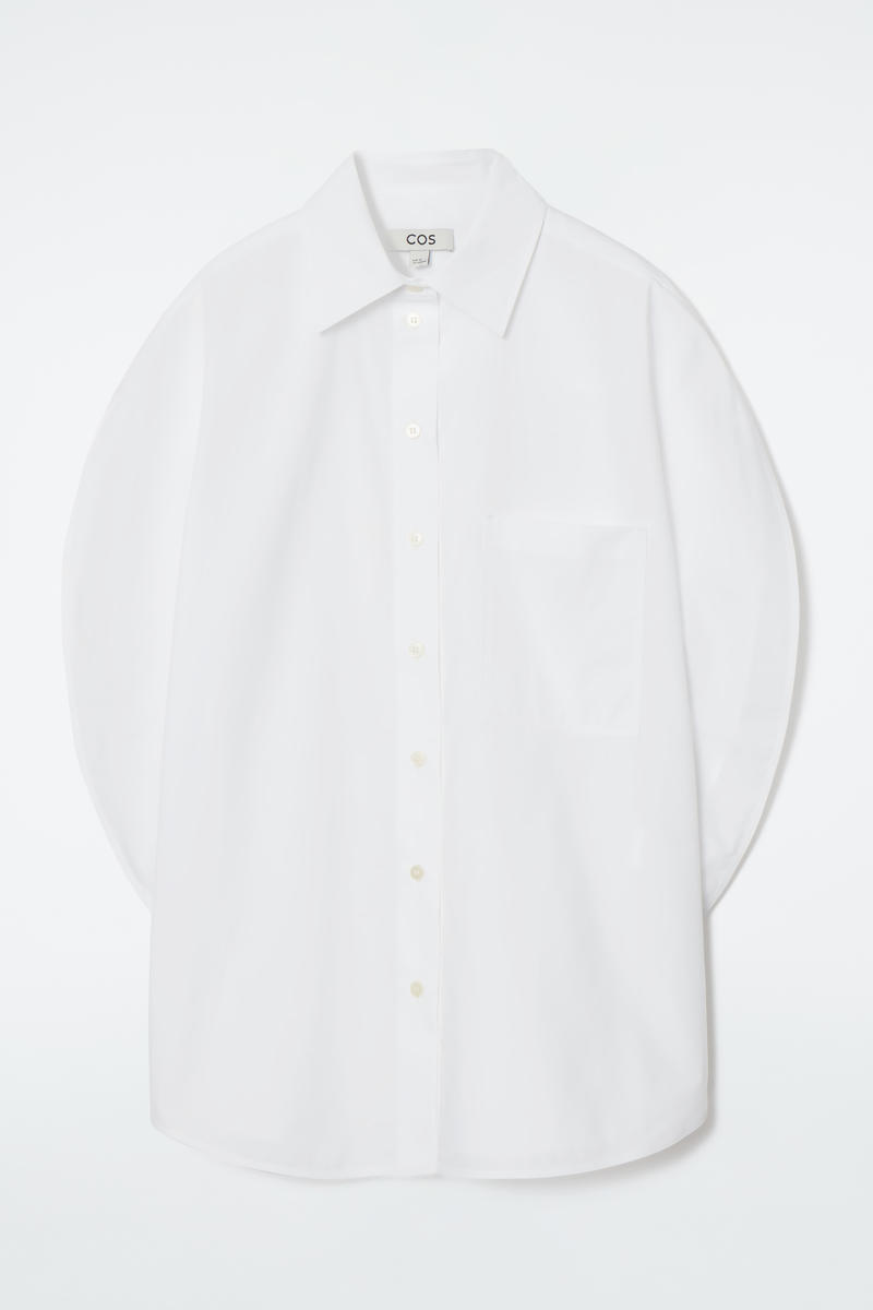 Rounded Short-Sleeved Shirt