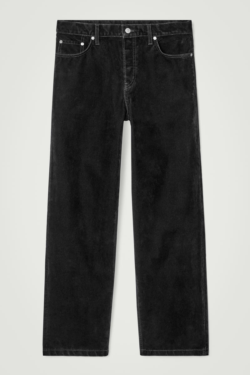 Dome Velvet Straight-Leg Jeans