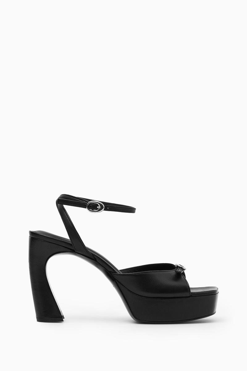 Buckled Platform Sandals