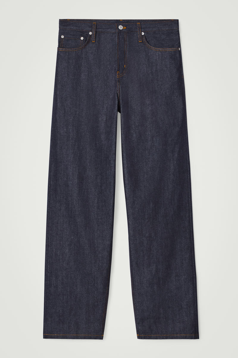 Rider Selvedge Straight-Leg Jeans