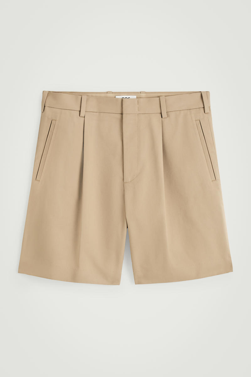 Tailored Cotton Chino Shorts