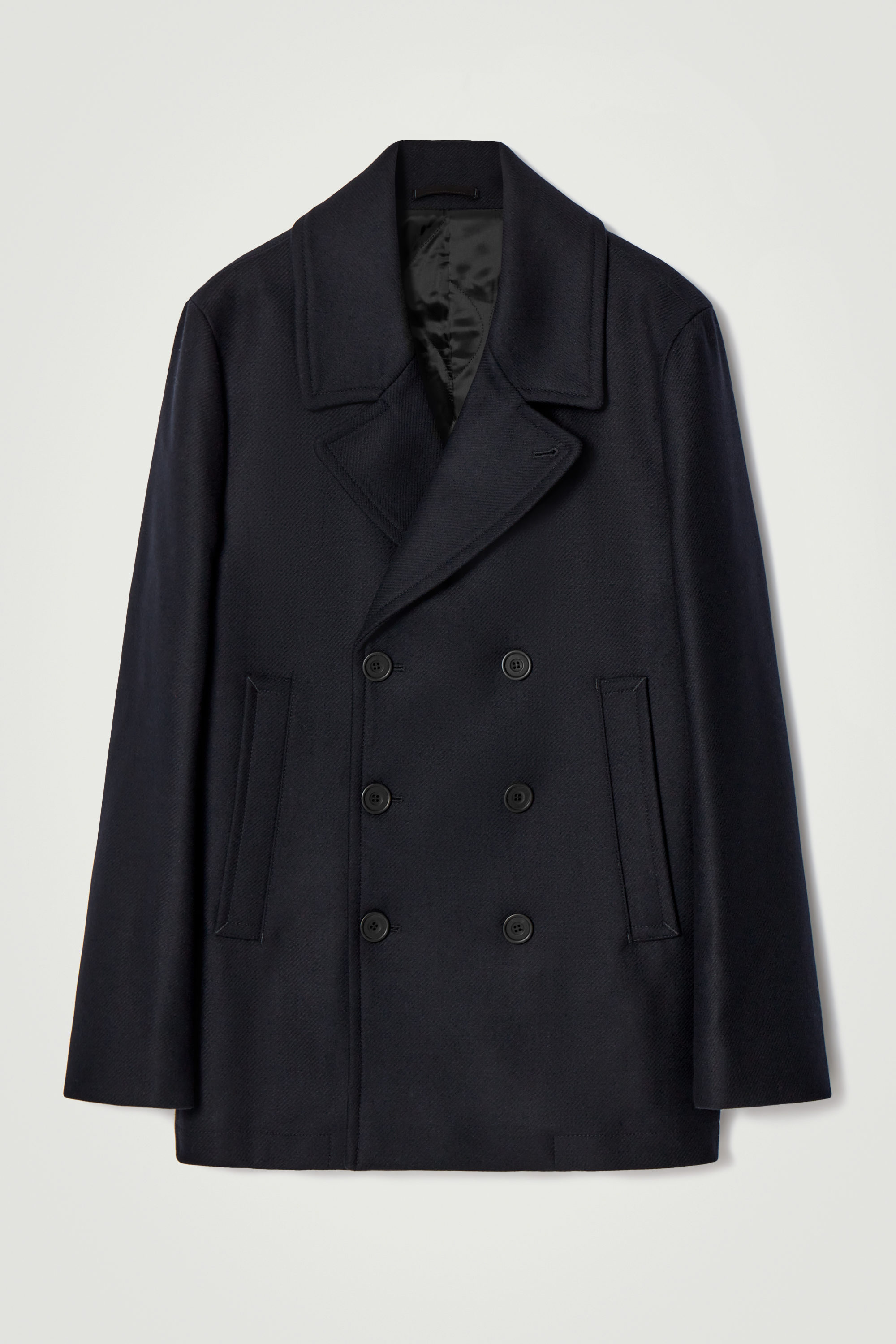 HUM VENT NAVISLINEN PEA COAT NAVY サイズ2 Buy Navy Blue Signature