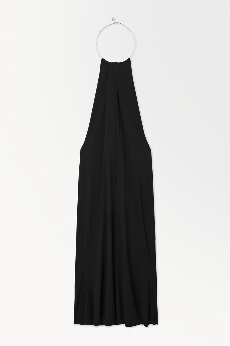 The Open-Back Necklace Dress