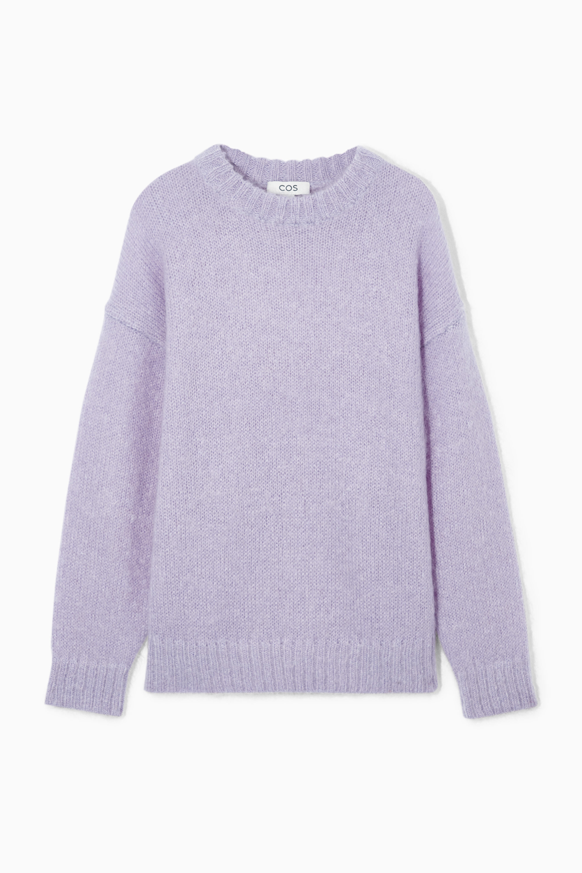MOHAIR CREW-NECK JUMPER - LIGHT BLUE MOHAIR CREW-NECK JUMPER - LIGHT BLUE