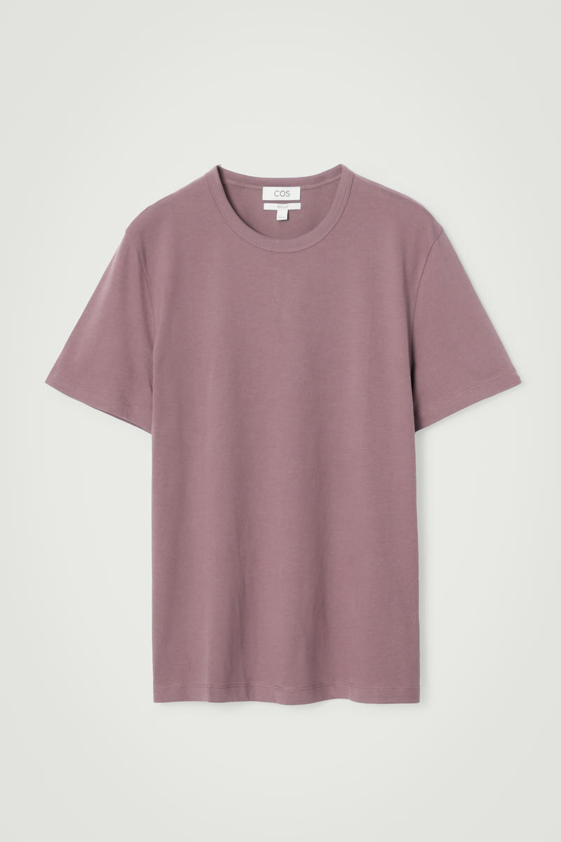 Brushed Lightweight T-Shirt in Purple