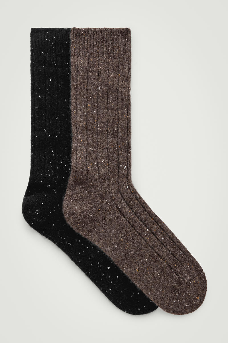 2-Pack Chunky Cashmere Socks