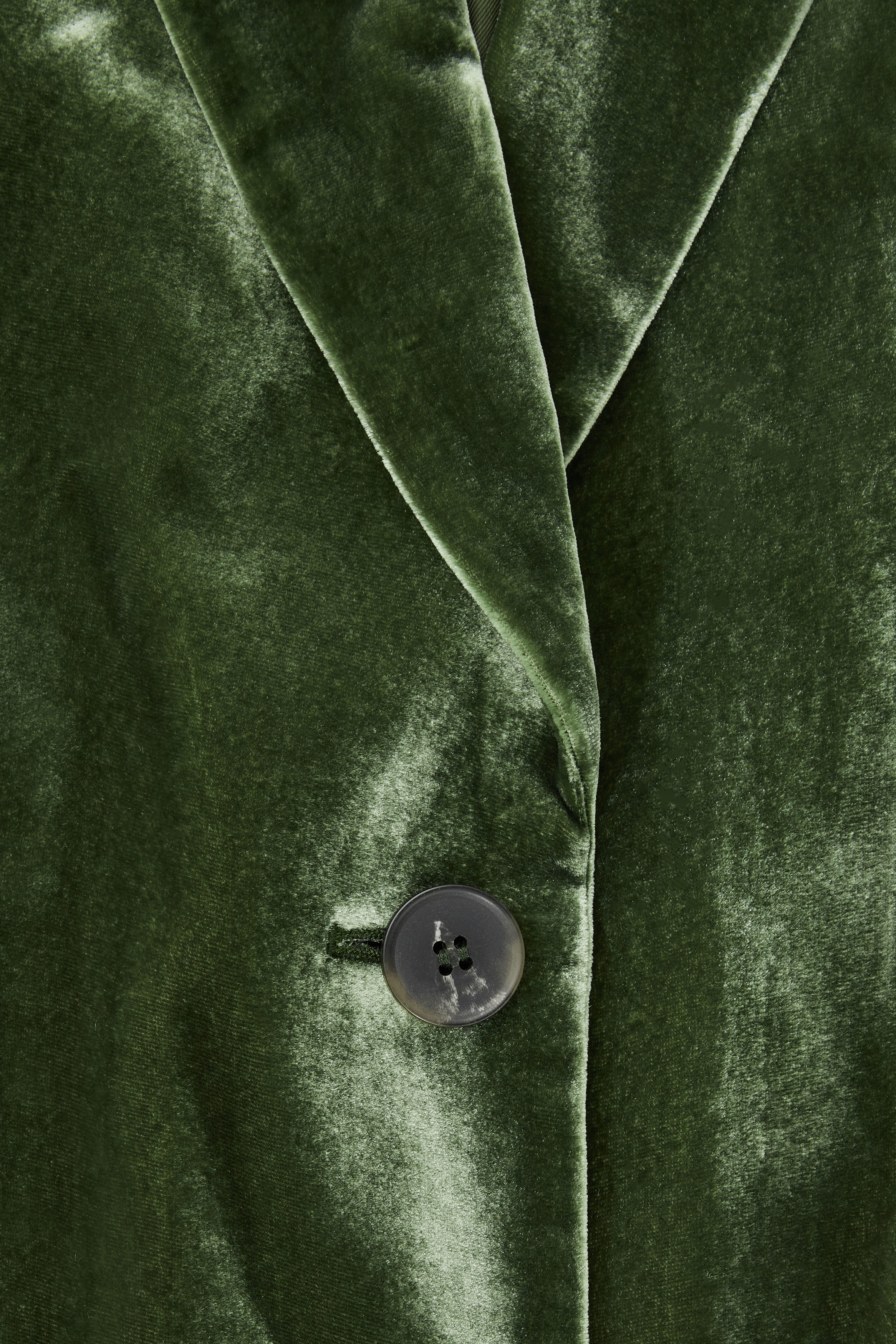 ジャケット Mm Studio Bottle Green Stretch Velvet Blazer Velvet Blazer – Elie Tahari