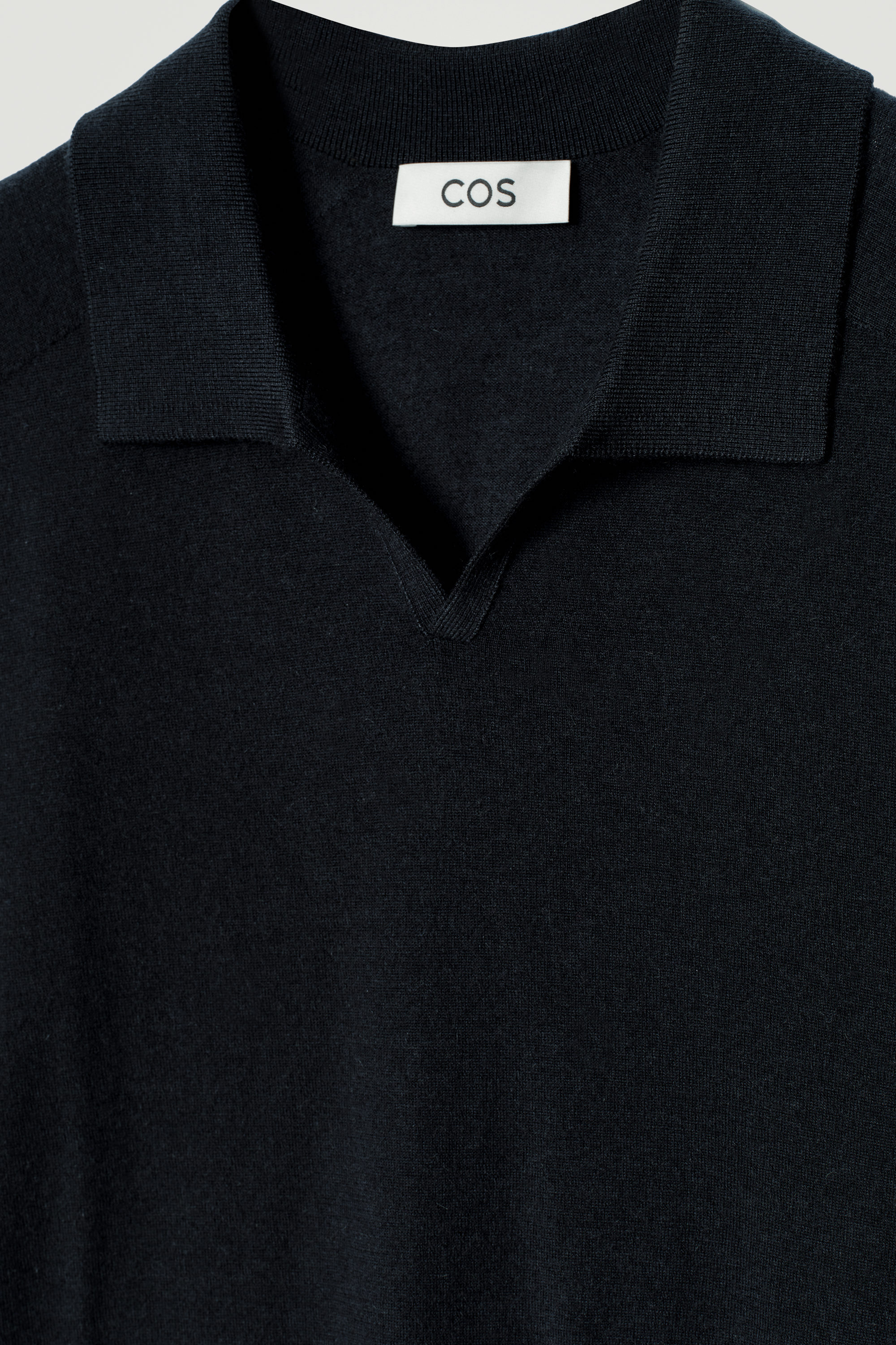トップス OLDJOE&CO Linen Black Knit polo OLDJOE&CO Linen Black Knit polo Black - Old Money Knit Polo T
