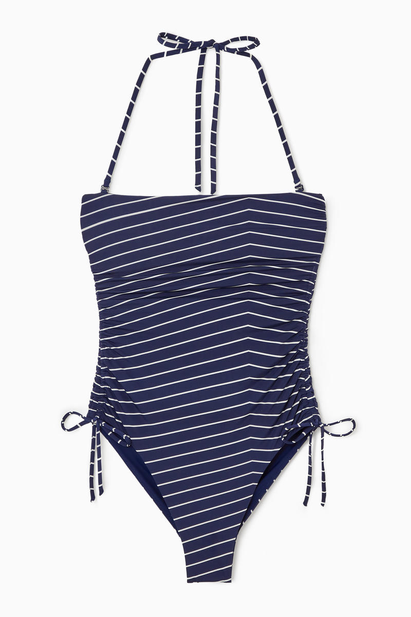 Ruched Bandeau Swimsuit