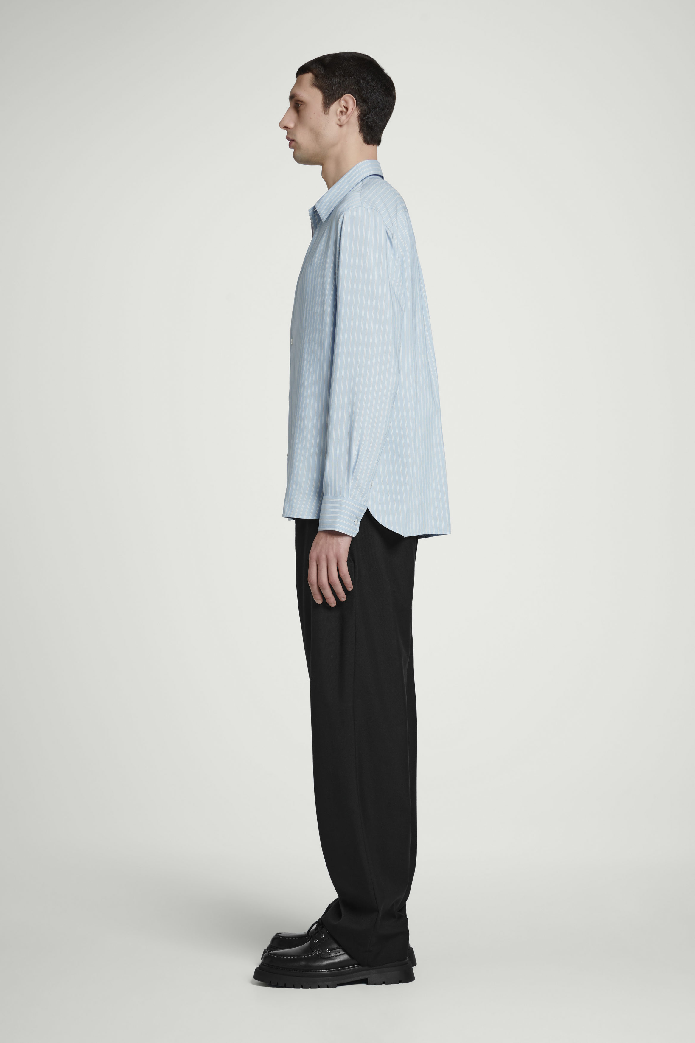 上下 新品 Relaxed Striped Shirt Pants /prips Relaxed Striped Shirt LS035 – prips