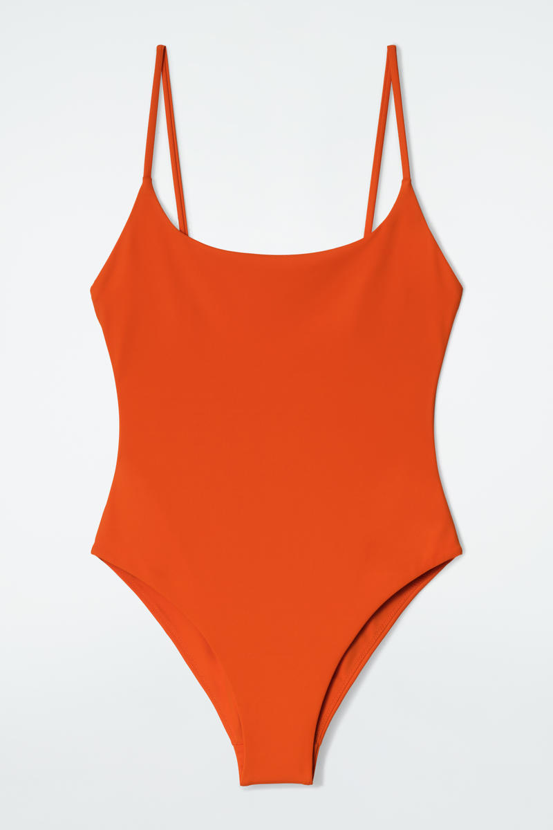 Scoop-Neck Swimsuit