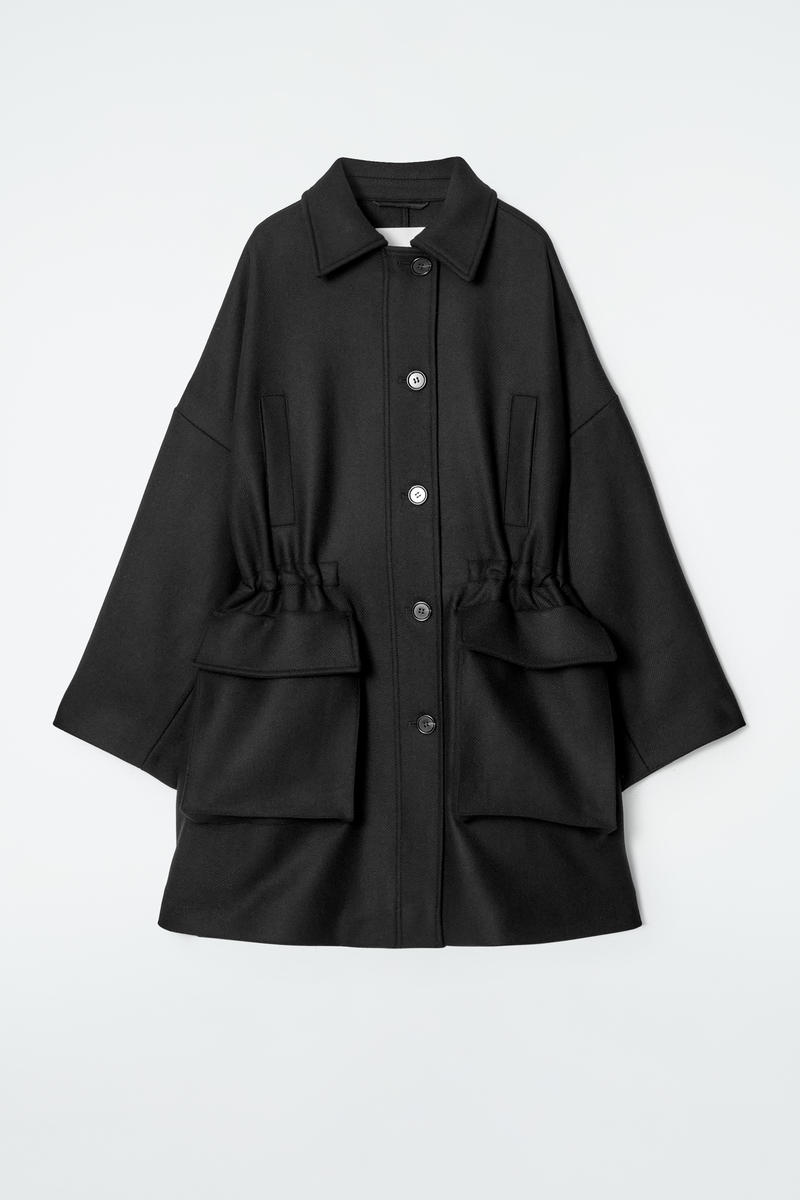 Oversized Wool Workwear Coat