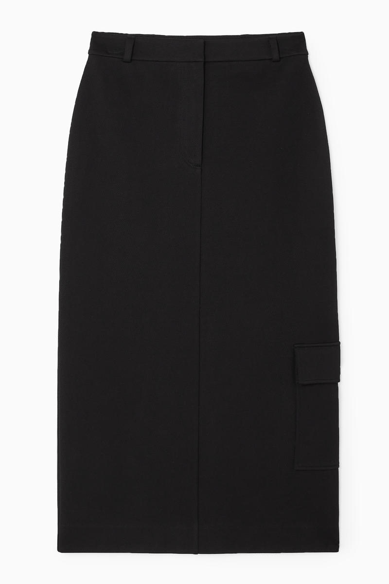 Cargo Midi Skirt