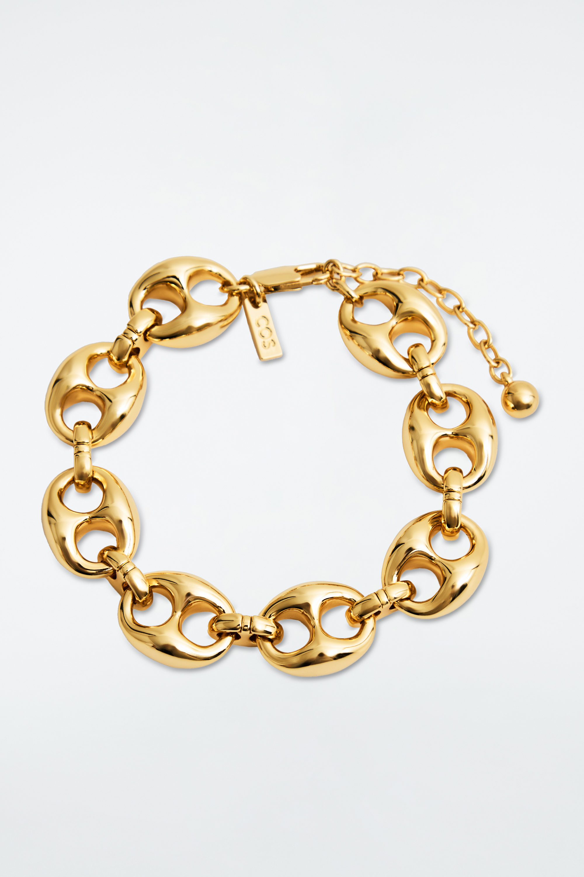 ASOS DESIGN waterproof stainless steel chunky link chain
