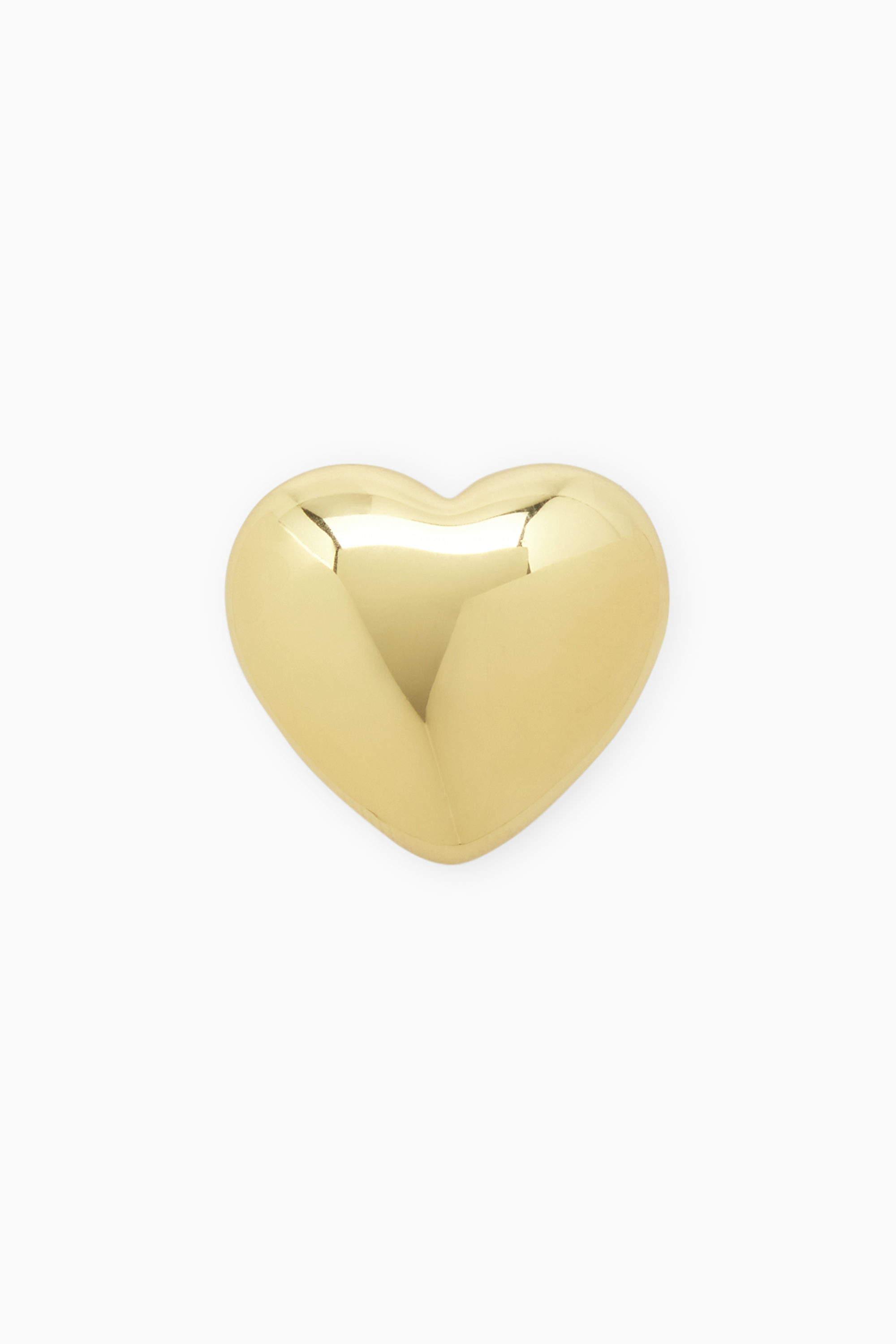 CONVERTIBLE HEART DROP EARRINGS - GOLD | COS