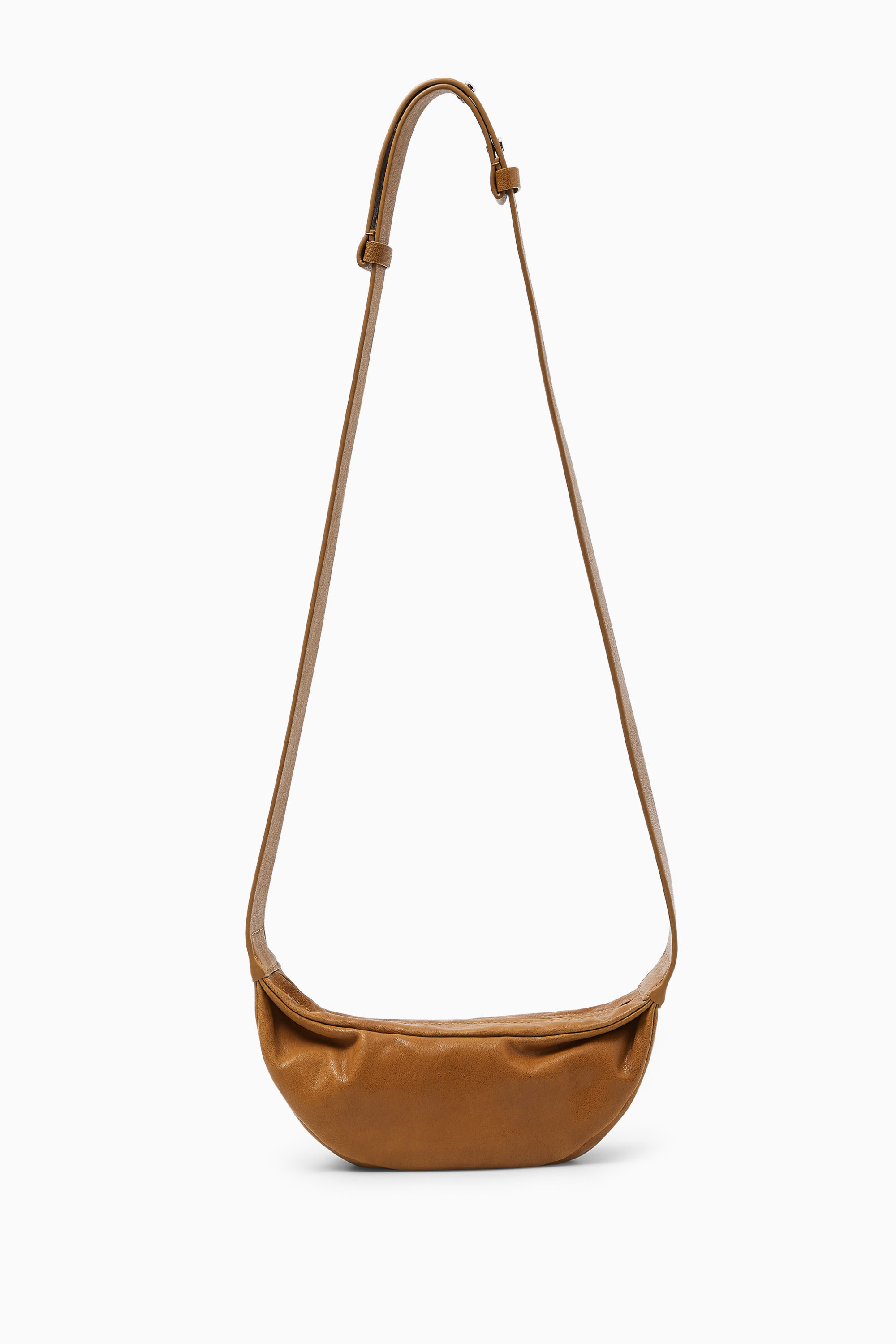 バッグ COS Swing Crossbody Bag SWING CROSSBODY - SUEDE - BEIGE | COS