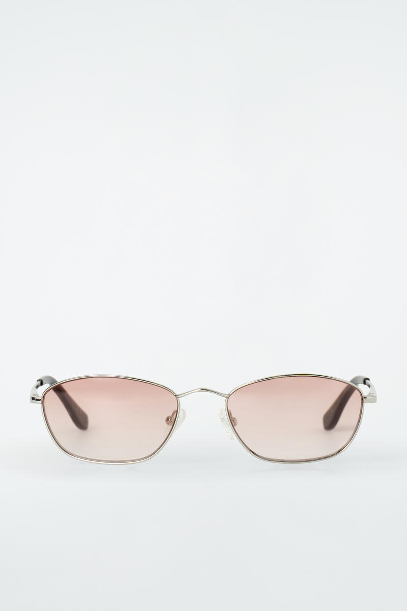 Wire-Frame Cat-Eye Sunglasses