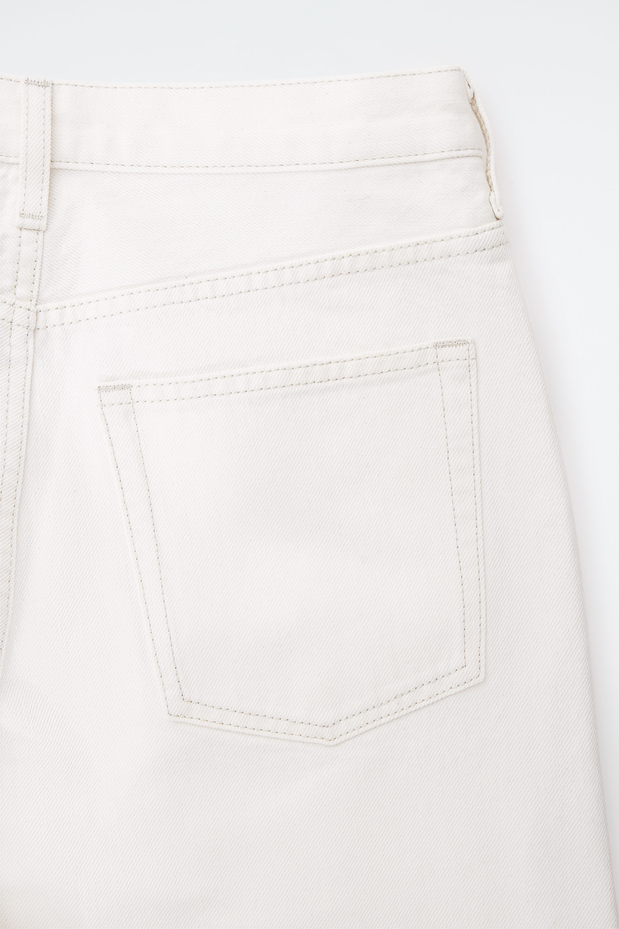 [COSYHARU公式] Non-fade White Denim Pants f4d6bf641b1f2144c81ffcc52e4eb6