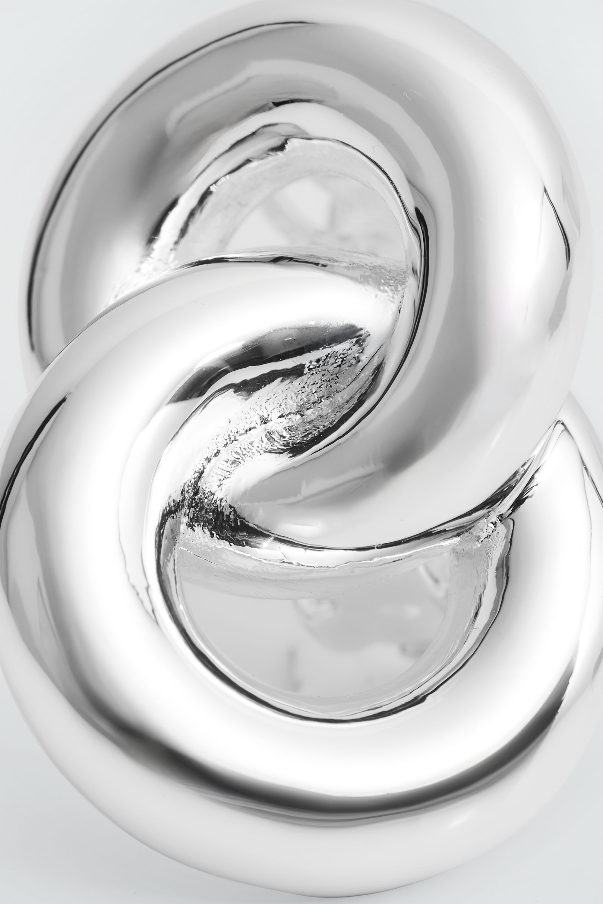 アクセサリーその他 COPERNI Woman Jewel Silver COPBI24725 SLV DOUBLE-HOOP CLIP-ON EARRINGS - SILVER | COS