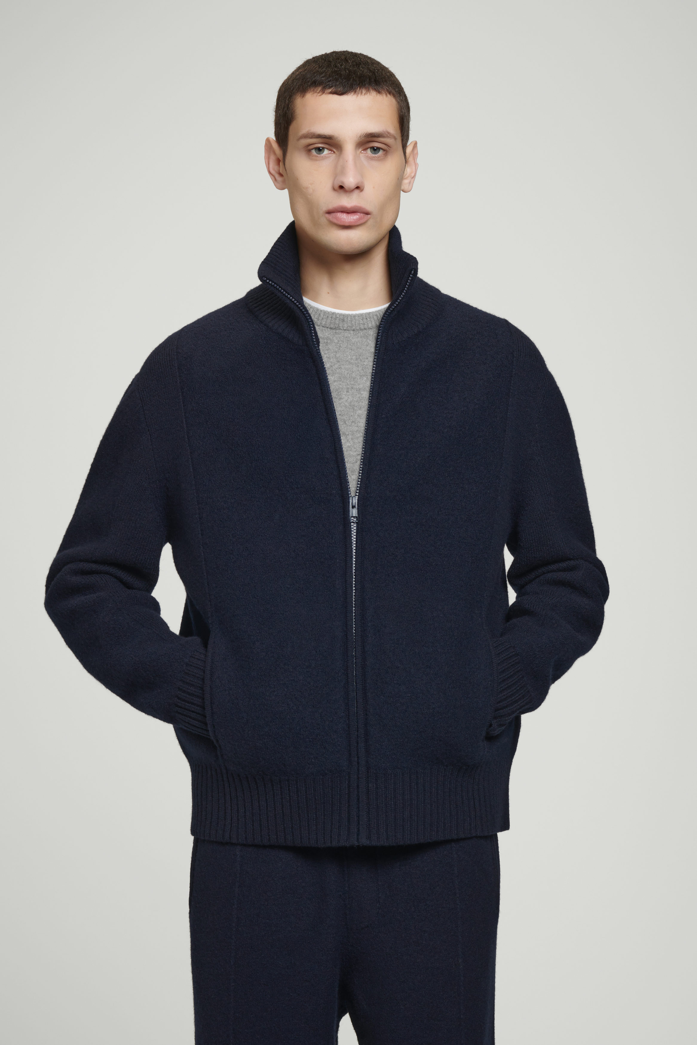 ジャケット・アウター CARVEN boiled wool short jacket FRANKIE Cropped Boiled Wool Cape Cardigan Jacket, Fall
