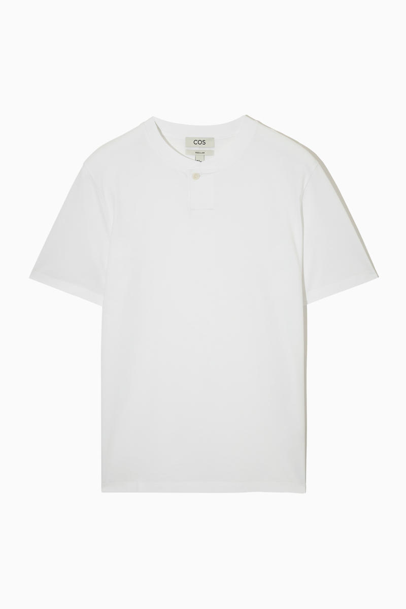 COS Baseball-T-Shirt Mit Normaler Passform