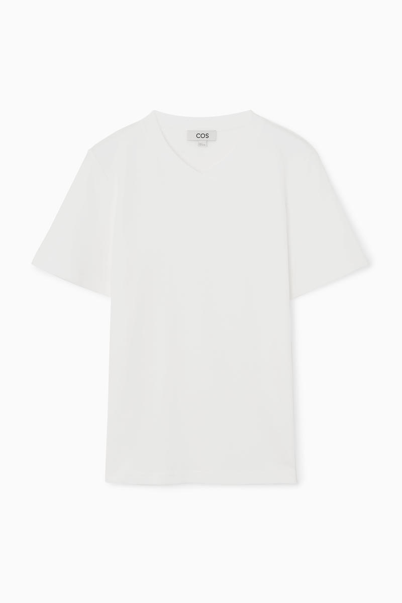 Boxy V-Neck T-Shirt