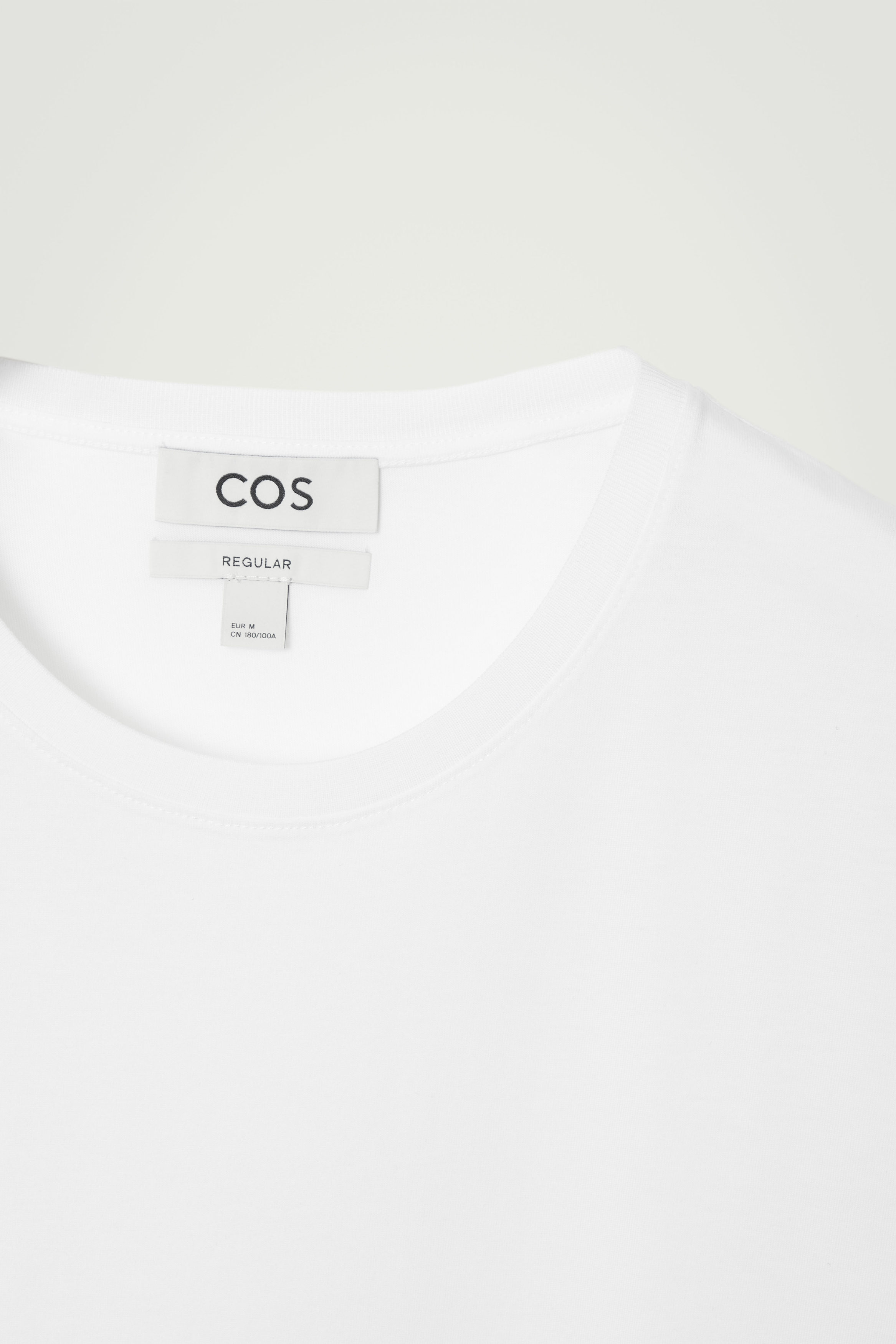 ★GLOWNY★ G CLASSIC RIB CREW NECK TEE WHITE G CLASSIC RIB TEE (WHITE) - GLOWNY