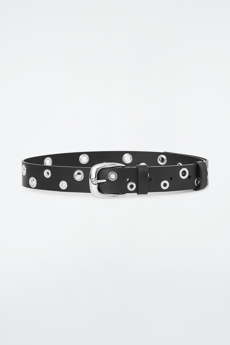 Leather Eyelet Belt