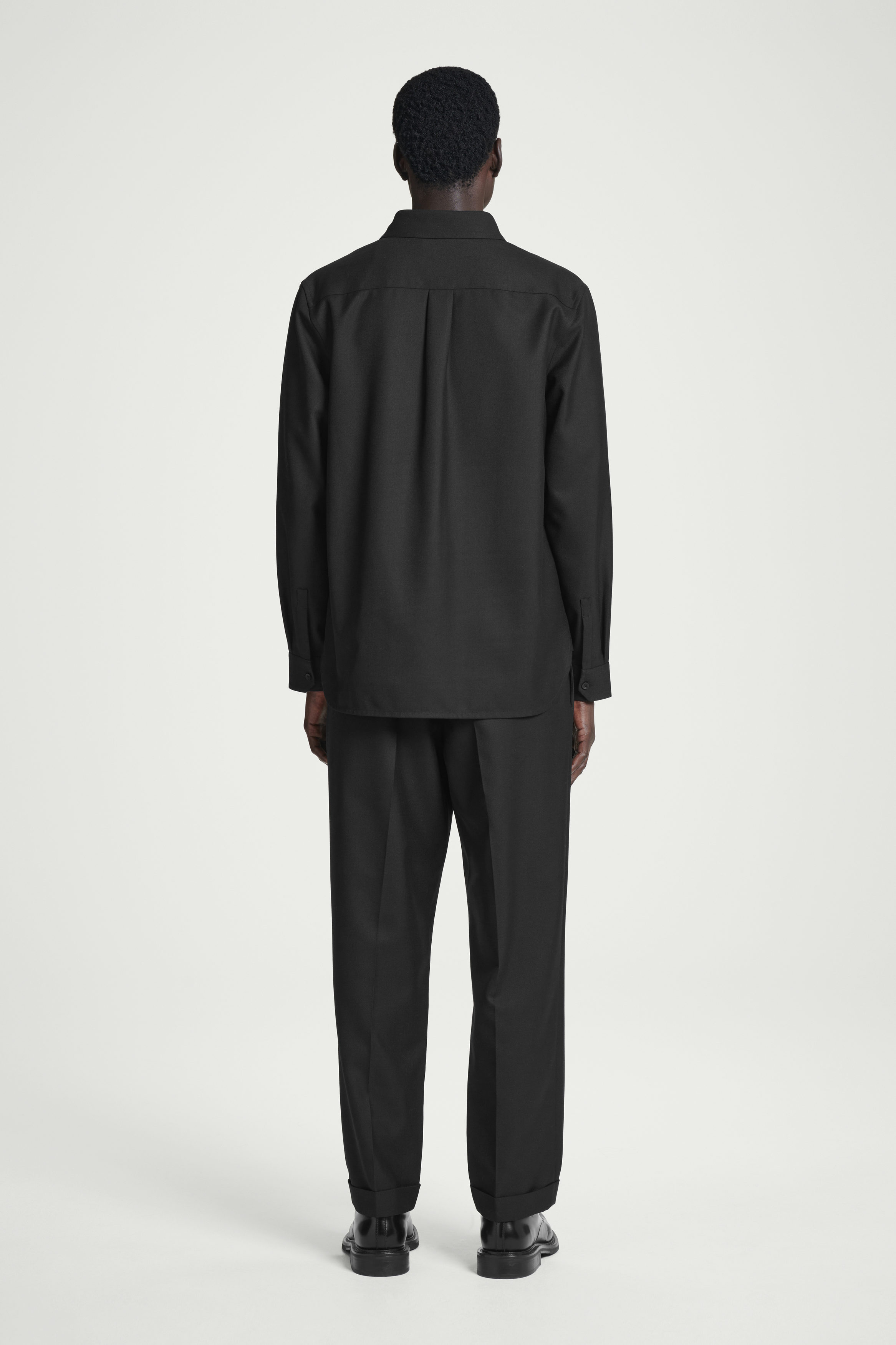 る　WOOL BLEND TROUSERS 1 付属品完備 2032_67567cd298.jpg