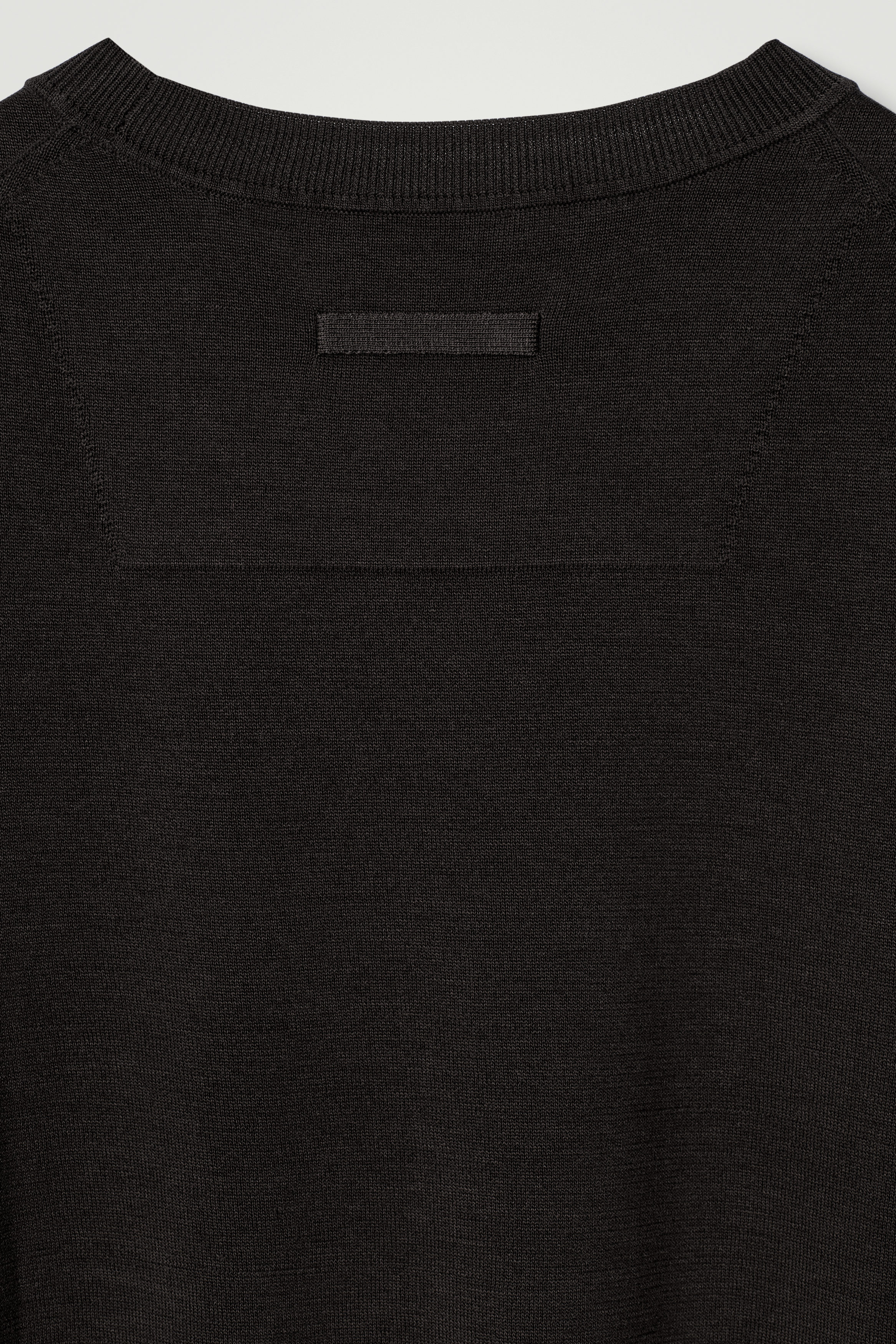 トップス NKNIT silk cotton crew neck KNIT BLACK 2 NKNIT silk トップス NKNIT silk cotton crew neck KNIT BLACK 2 NKNIT silk