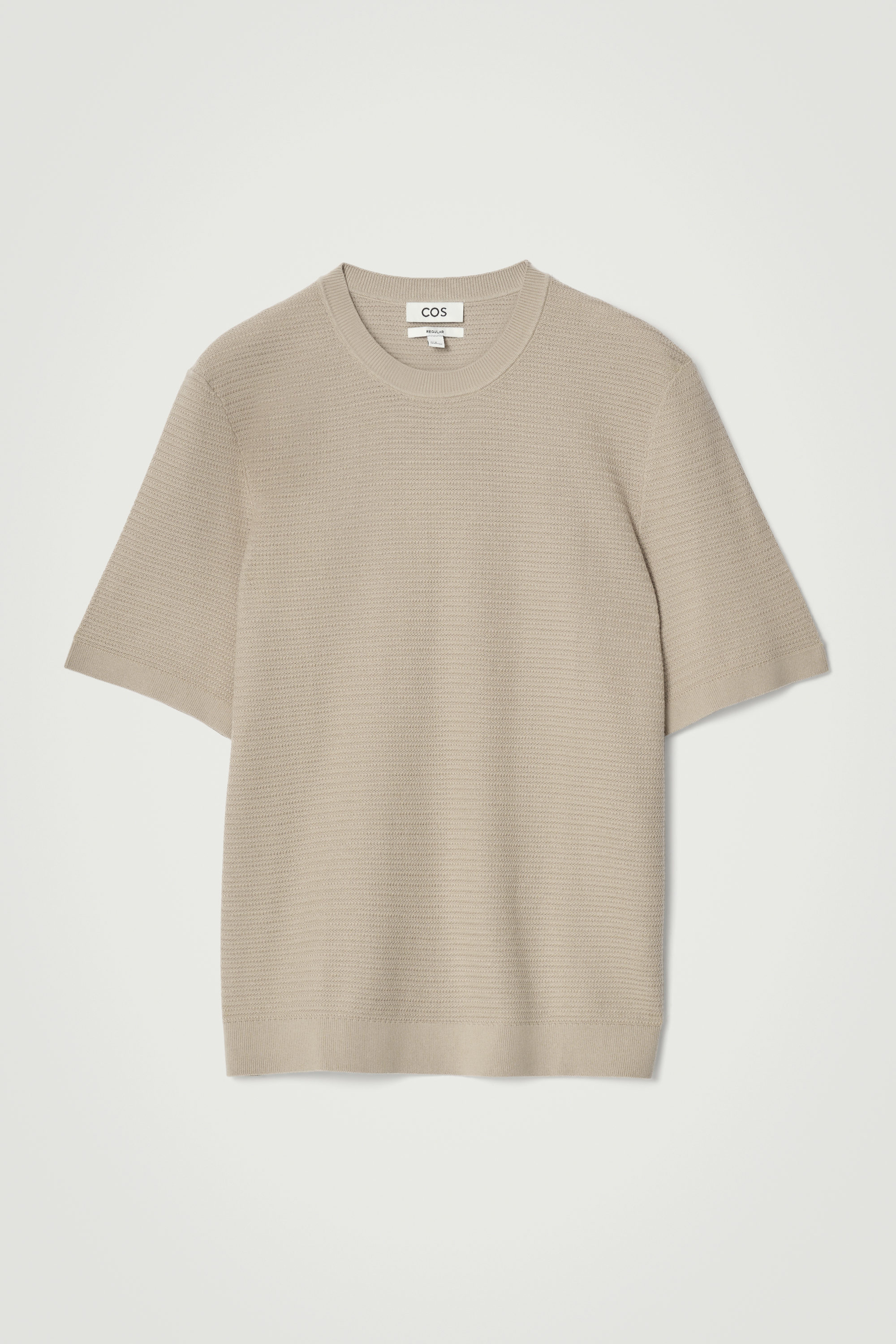 Tシャツ・カットソー TRILLION Washable boucle collar short sleeve knit MELANGE BE MUSINSA | TRILLION Washable boucle collar short-sleeved