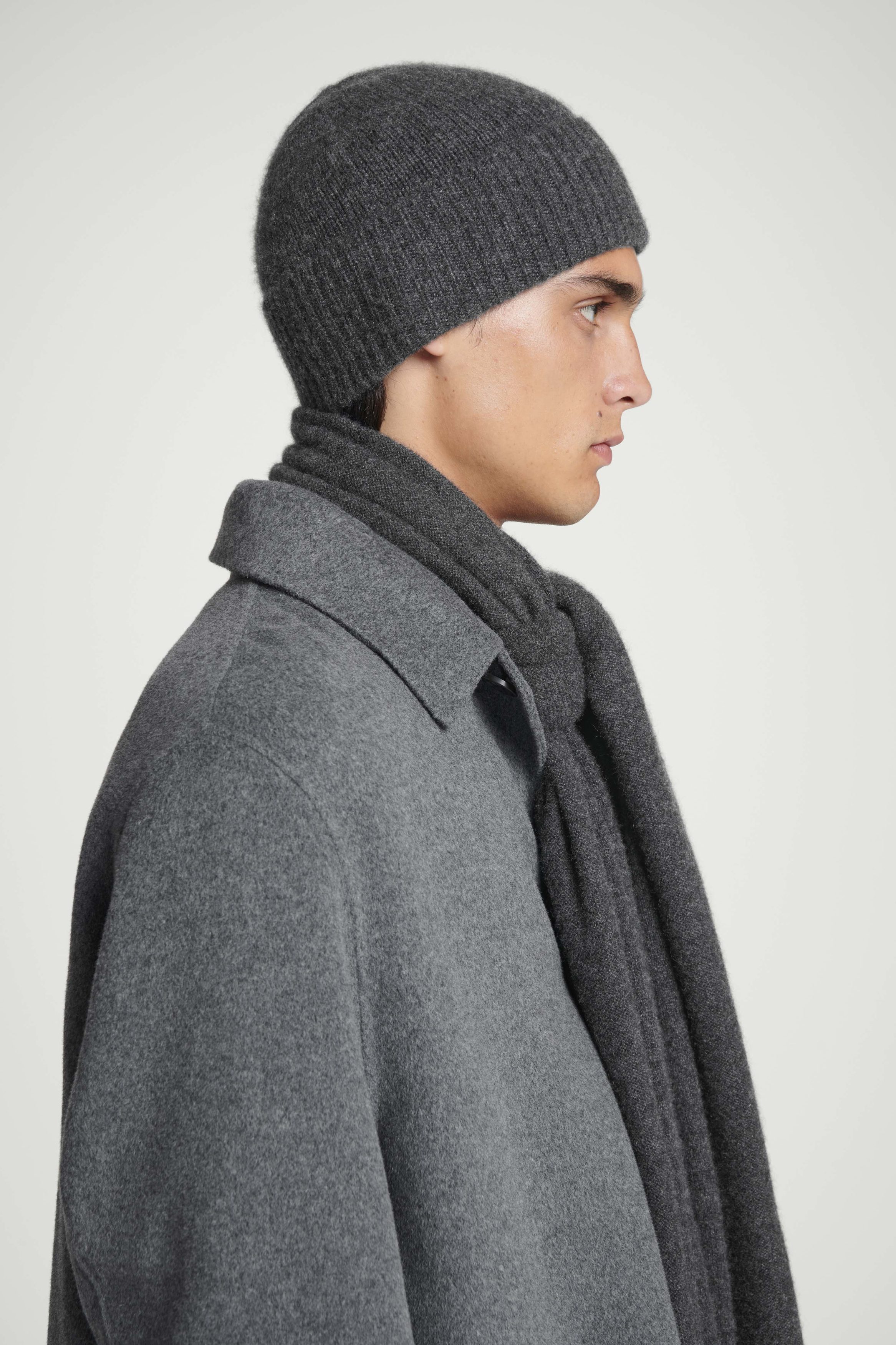【あす楽対応】 CASHMERE PURE BEANIE GREEN BRIGHT - 帽子
