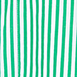 bright green / white / striped