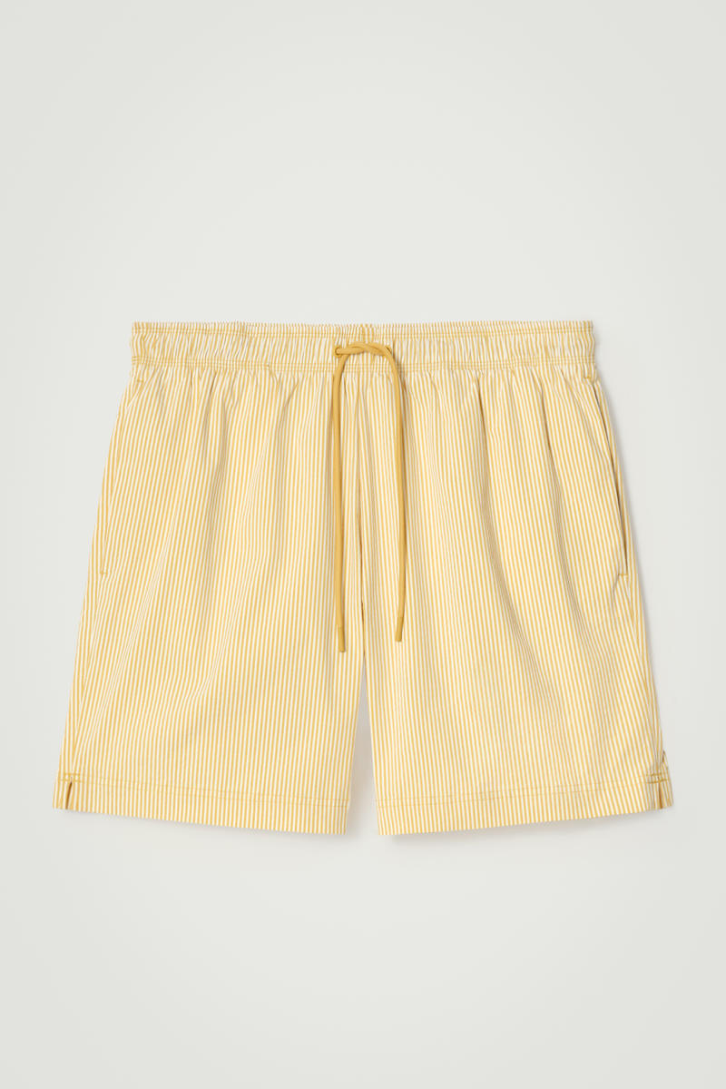 Cos Short De Bain En Crêpe Rayé