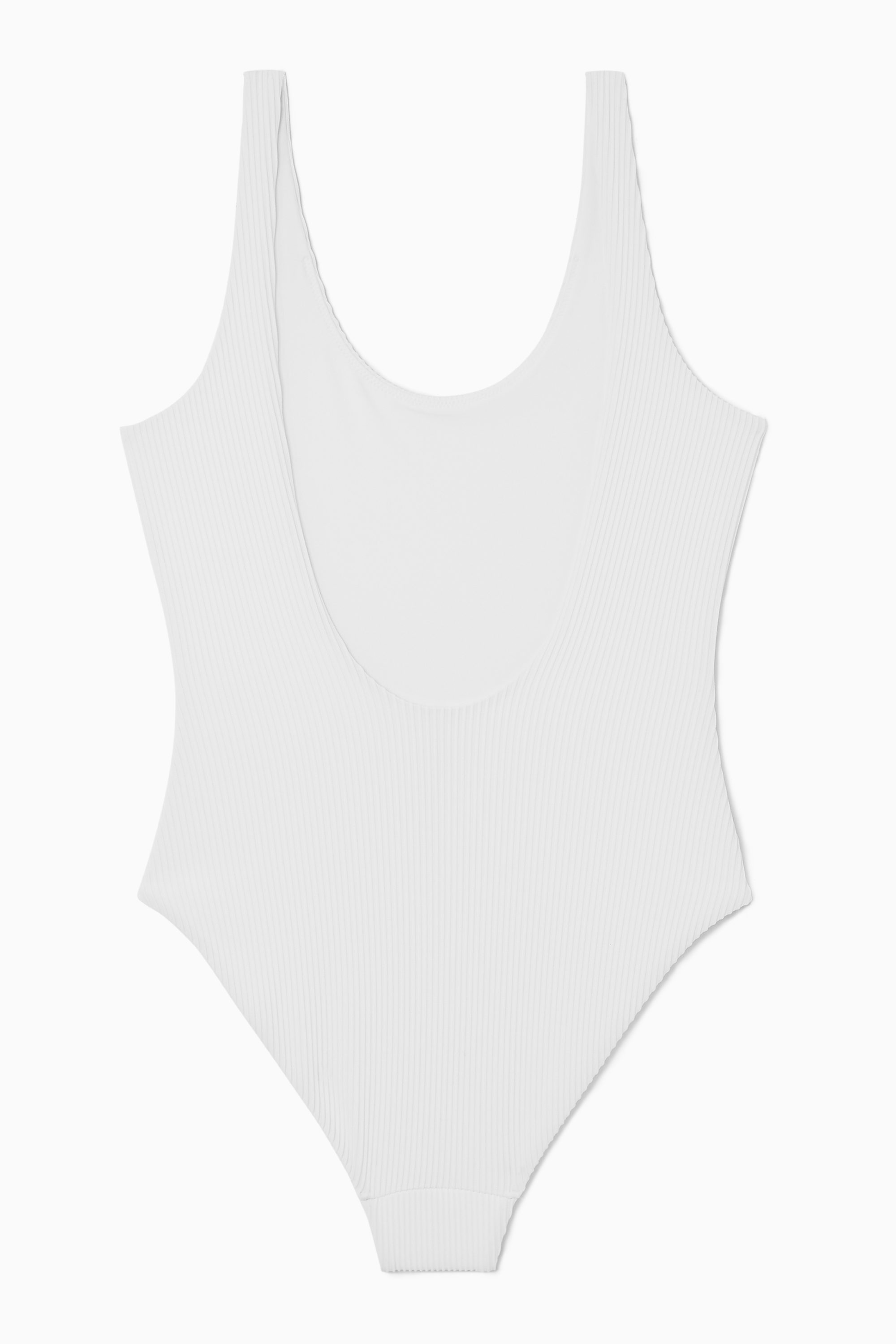 ワンピース BODE SS24 ABITO (WRS24DR010 WHITE) Tampa White Zigzag Halterneck U Trim One Piece Swimsuit