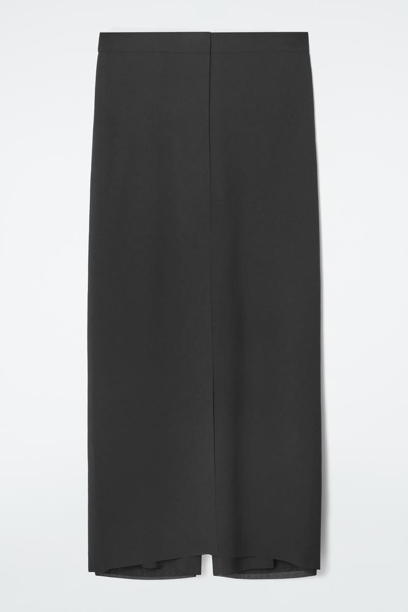 Tailored Wrap-Front Trousers