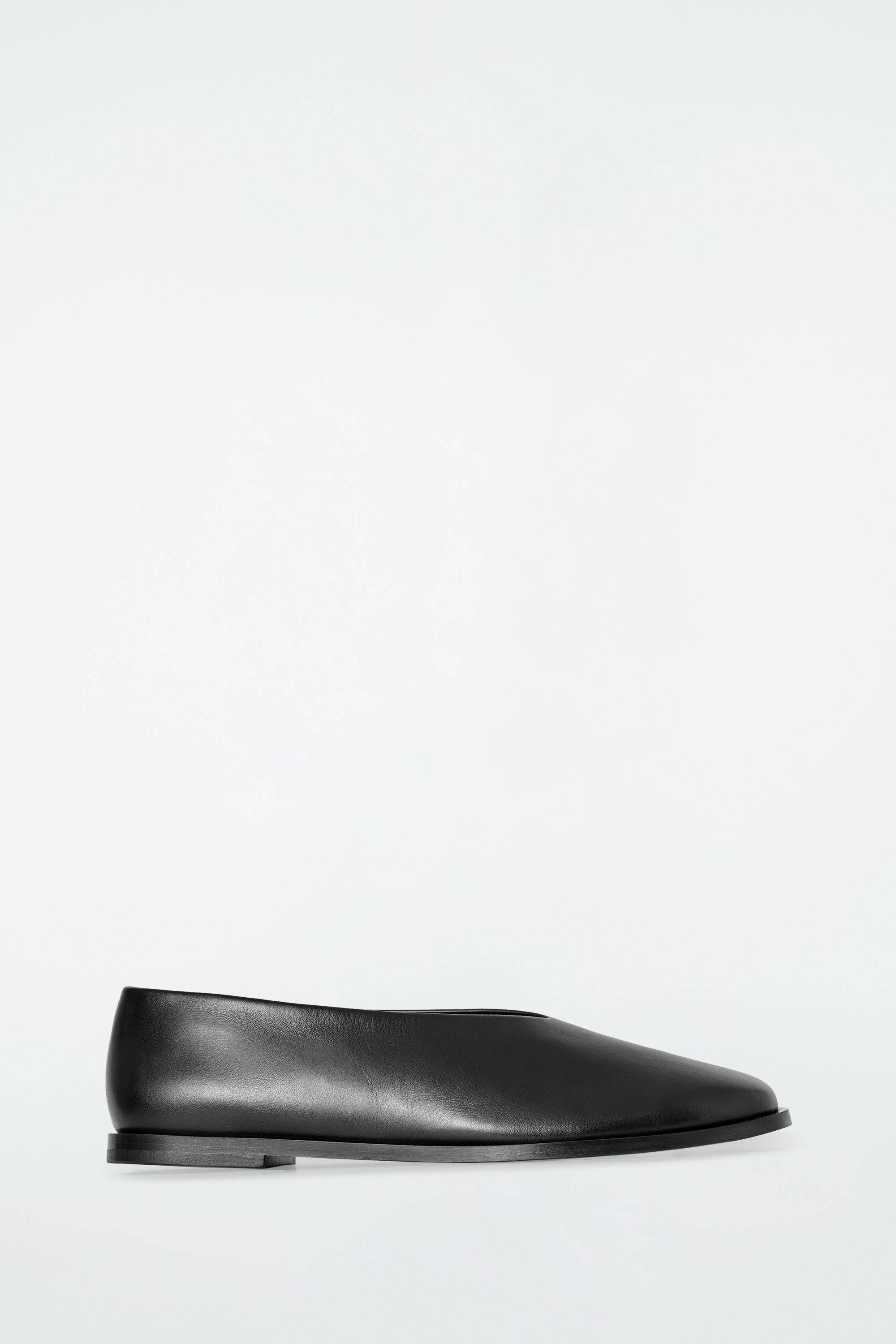 COS Ballet Shoes Size EU 37 Black Leather | eBay