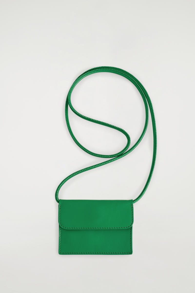 Cos Porte-cartes Bandoulière En Cuir