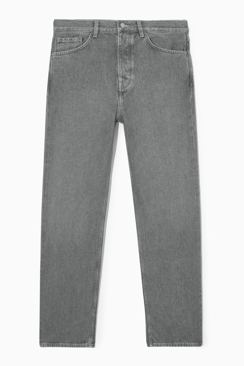 Cos Jeans Mit Normaler Passform Und Geradem Bein In Grey
