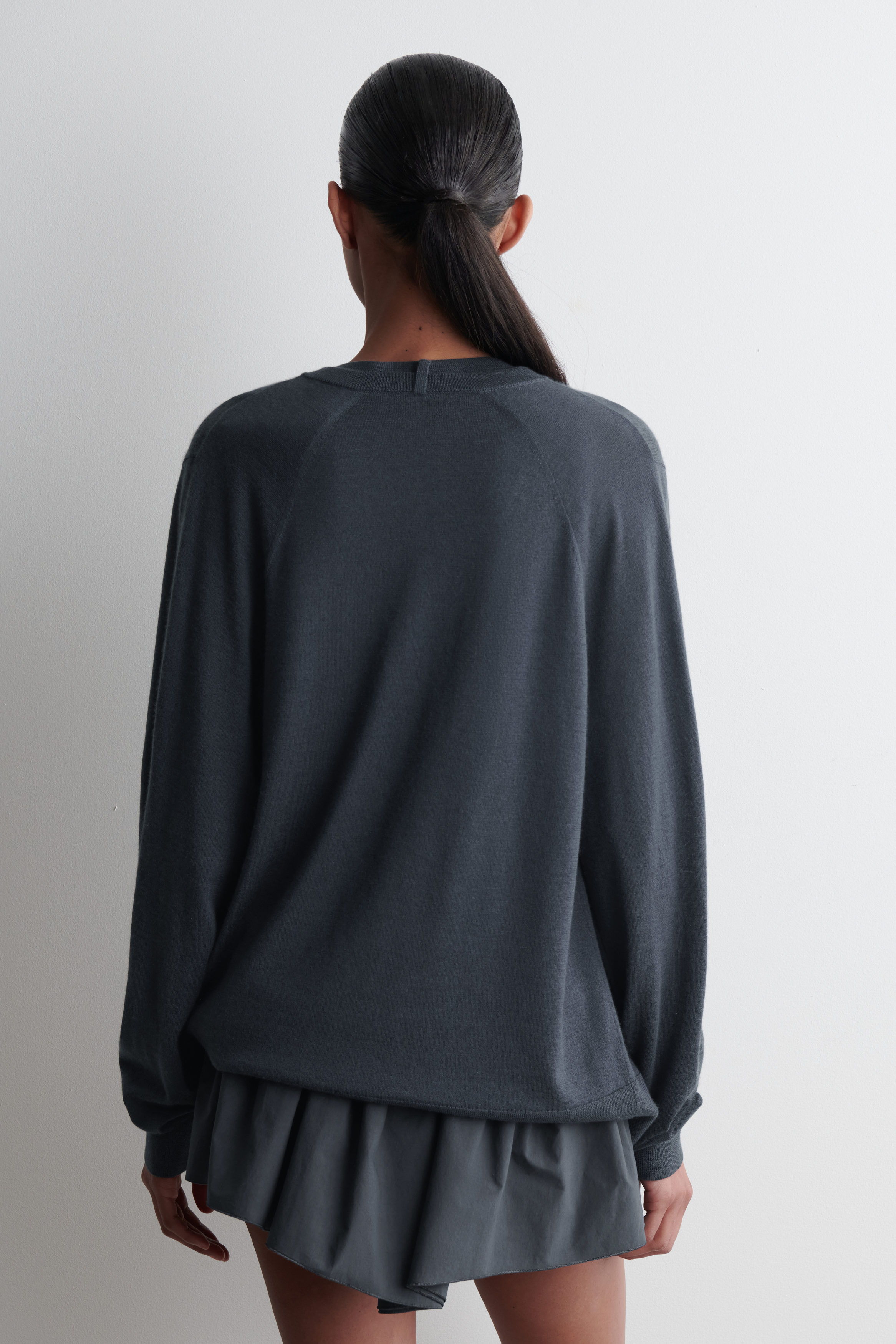 。*様 Extra Fine Lambs Knit Cardigan ネイビー Sites-Gant-US-Site