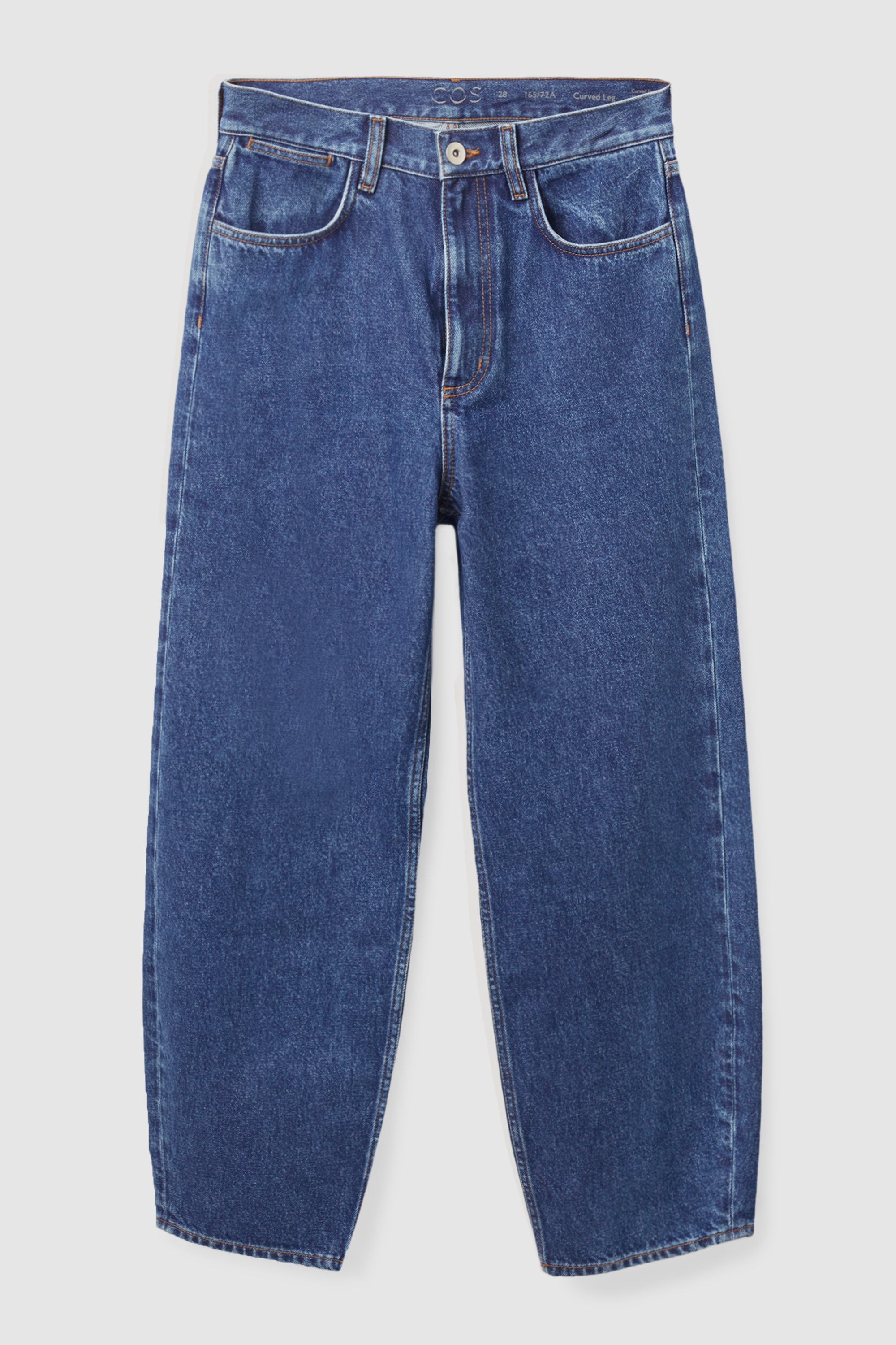 Mid Rise Barrel Jeans Cos Barrel-Leg Jeans Are Officially The