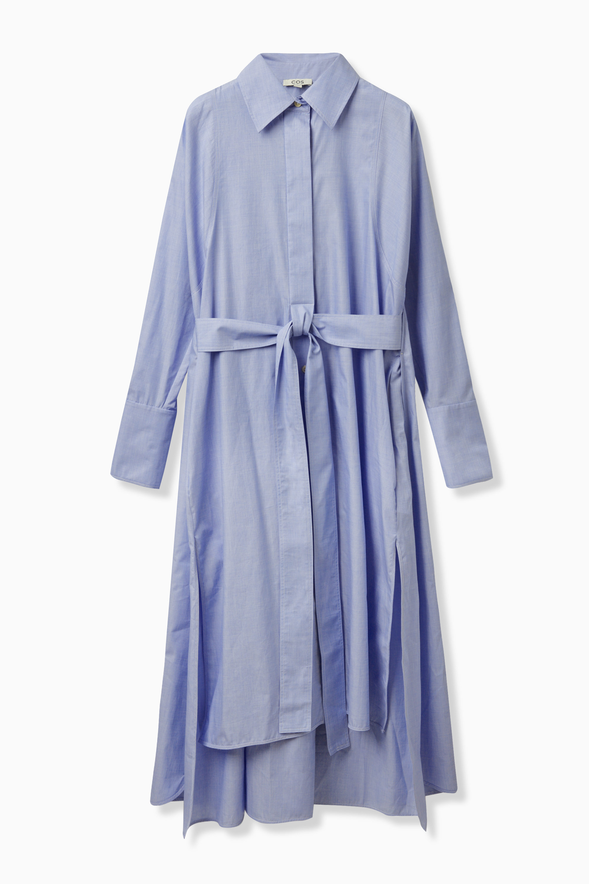 cos belted shirt dress