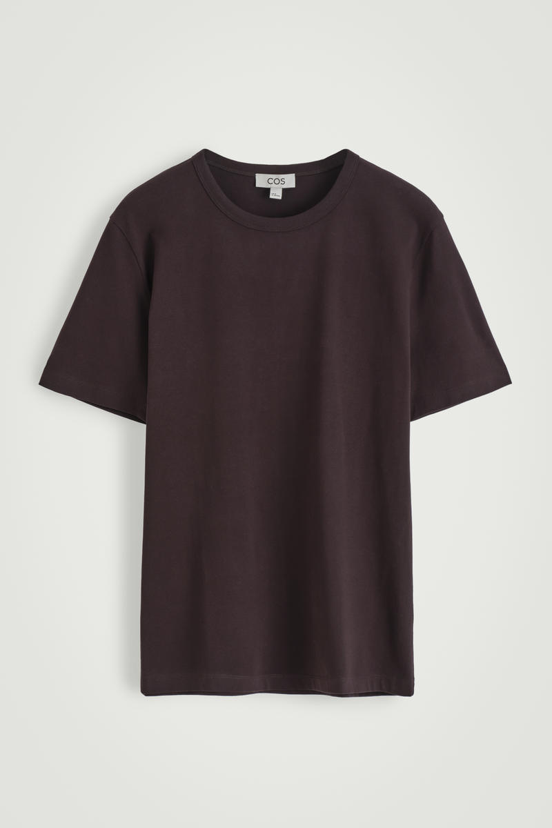 Cos T-shirt In Leggero Cotone Spazzolato