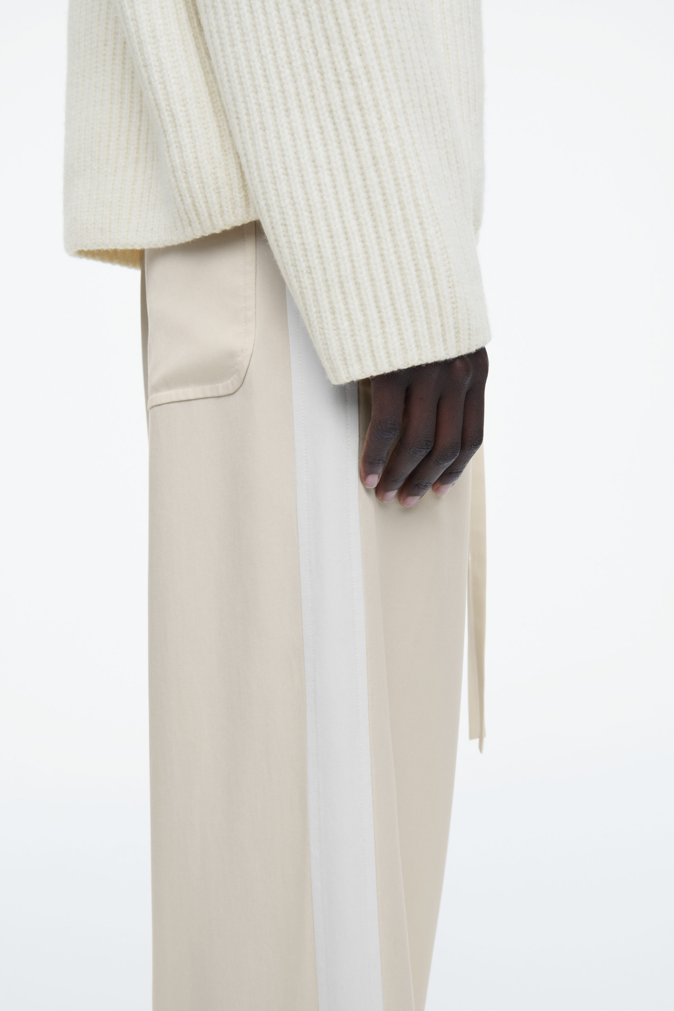 【関税&送料込】Ami Ivory Viscose Blend Wide-Leg Pant Amazon.com: Locoowai 2 Pcs Women's Wide Leg Pants High Waist
