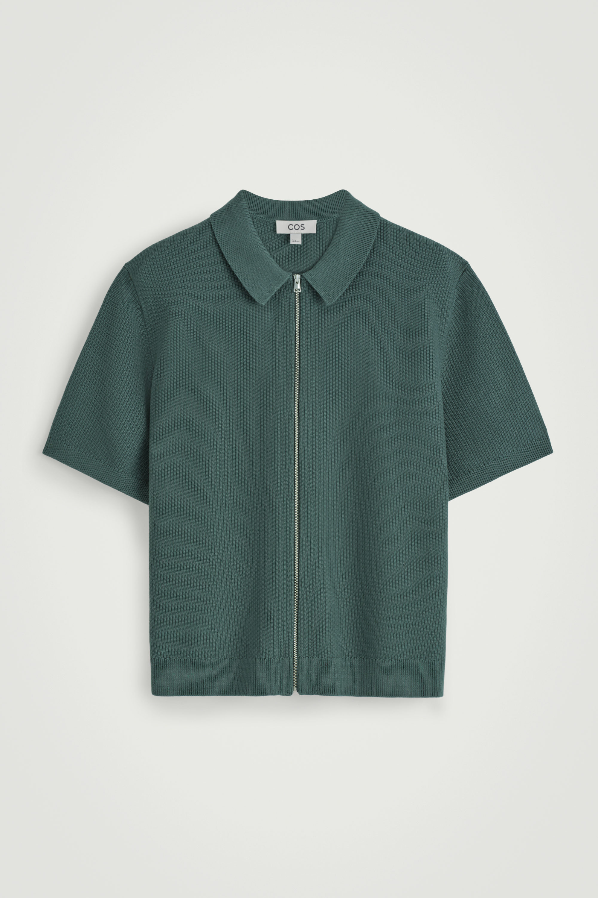 50% OFF 以上 - レディース福袋 WAFFLE-KNIT COTTON ZIPPED SHIRT - PINE GREEN Clothing
