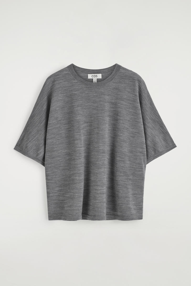 Cos T-shirt En Laine Mérinos